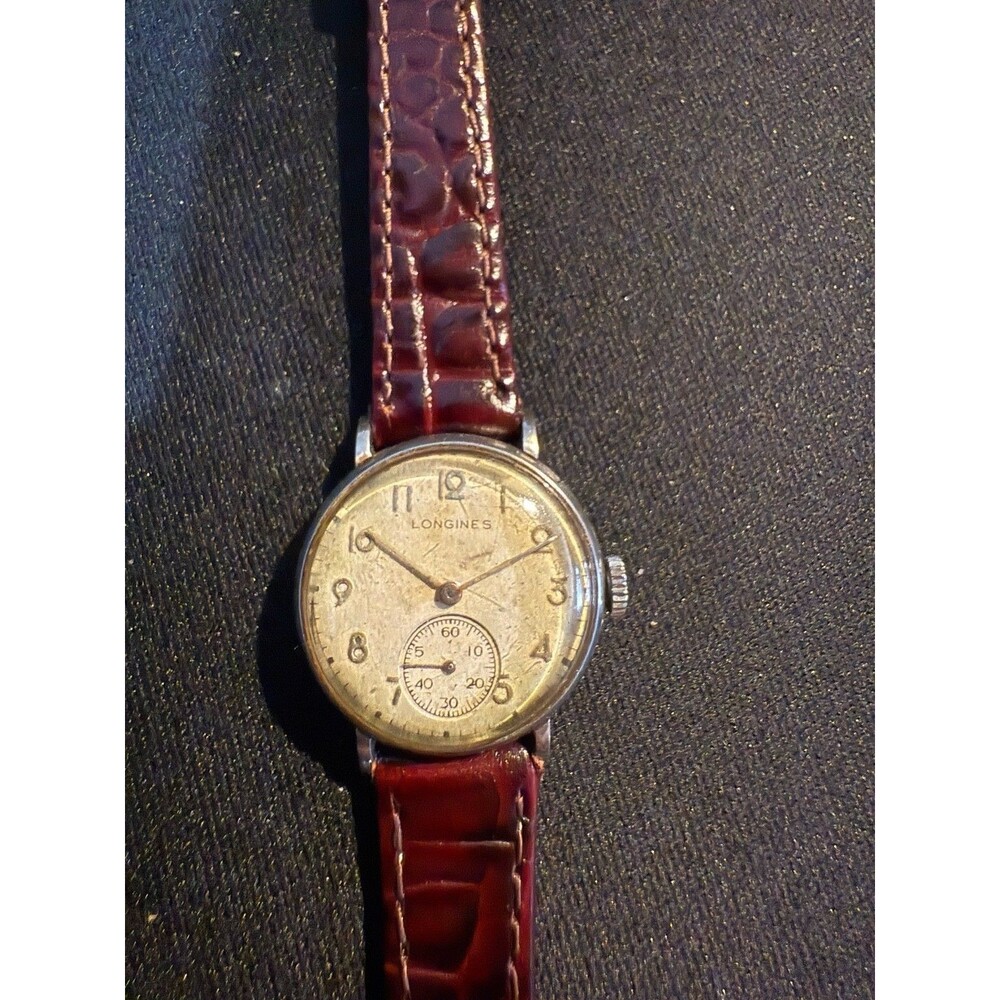 1930s Longines Stainless Steel  - cal. 8LN - Original Dial - Small Seconds